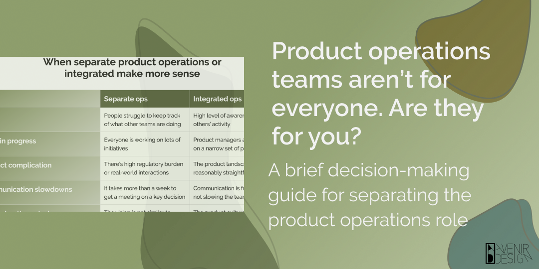 Product operations teams aren’t for everyone. Are they for you?