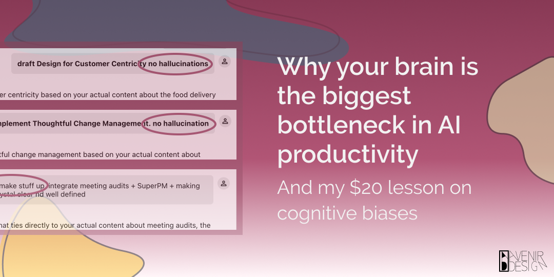 Why your brain is the biggest bottleneck in AI productivity